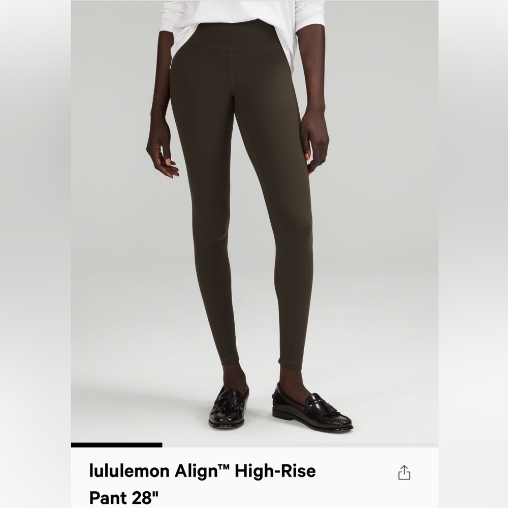 Align 28” dark olive size 2